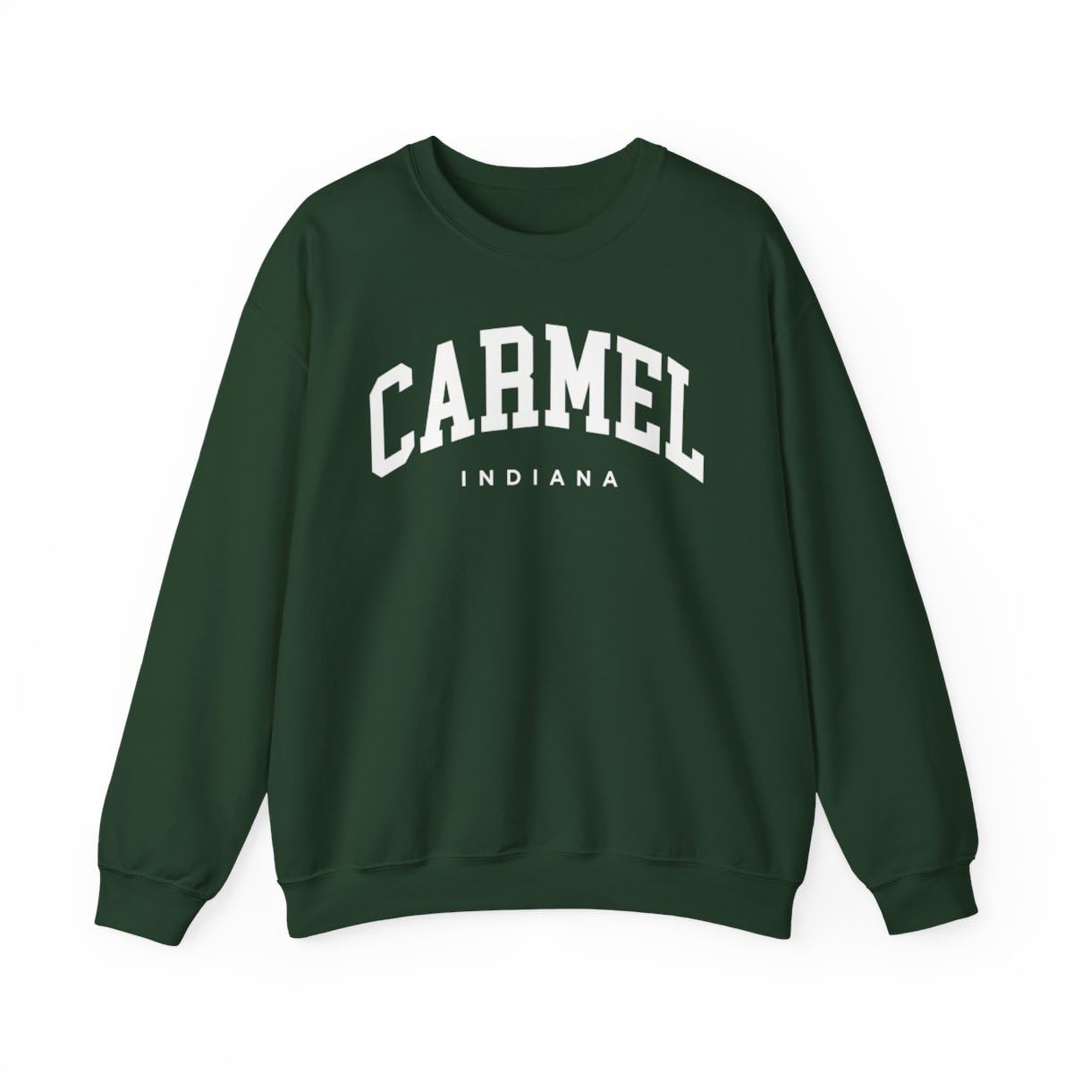 CUSTOMI Carmel Indiana Adult Unisex Crewneck Sweatshirt