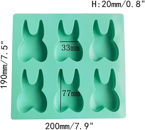 Miniatura 2 de Molde de silicona para dientes con forma de dientes, bandeja para cubitos de hielo, molde de chocolate, molde para dulces, mini molde para jabón,