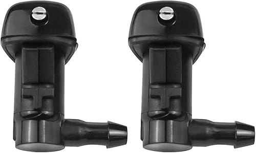 Miniatura 1 de Boquilla ajustable para limpiaparabrisas compatible con Chrysler 300 11-21, Dodge Challenger 11-17, Charger, 14-21 Jeep Cherokee, reemplazo directo,