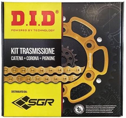 DID PROFESSIONAL Getriebe-Satz Kette Krone Ritzel YZF R1 1000 1998>2003