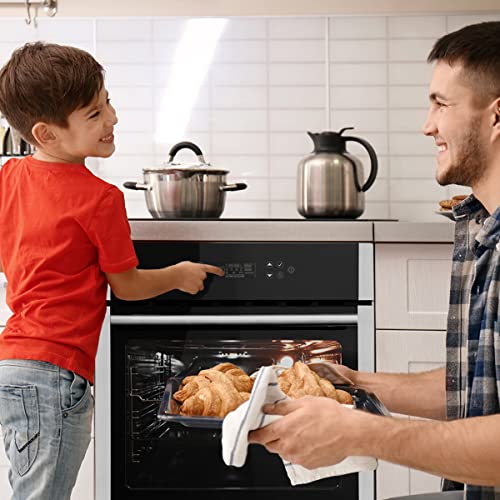 Autarkes Herdset: 60cm Einbaubackofen EB8313ED + 59cm Induktionskochfeld IND5901FZ / Pizzafunktion/Grill/Umluft/Heißluft… – Bild 5