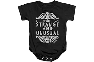 Beetlejuice I Myself Am Strange and Unusual Baby Onesie: A Hauntingly Adorable Choice