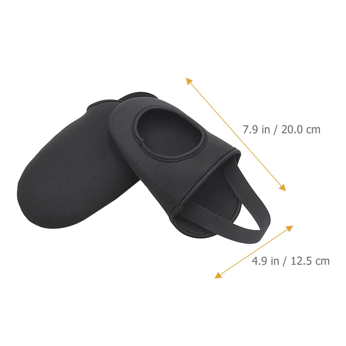 HANABASS Copriscarpe Antiscivolo per Impermeabili e Caldi Protezione Freddo e Vento Accessori per Neoprene per attività Inverno