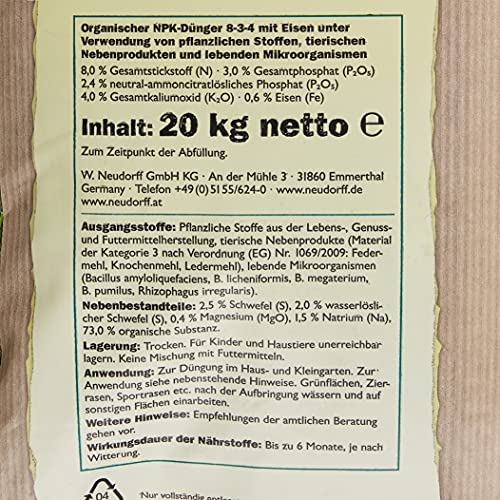 Neudorff 00139 Azet Rasendünger, 20 kg - Image 4