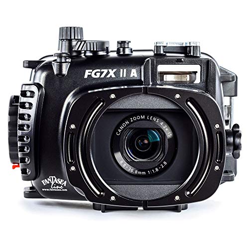 Best Scuba Diving Cameras For Beginner Underwater Photographers 5 Fantasea FG7X II A Vacuum Housing Compatible with Canon G7 X Mark II Camera