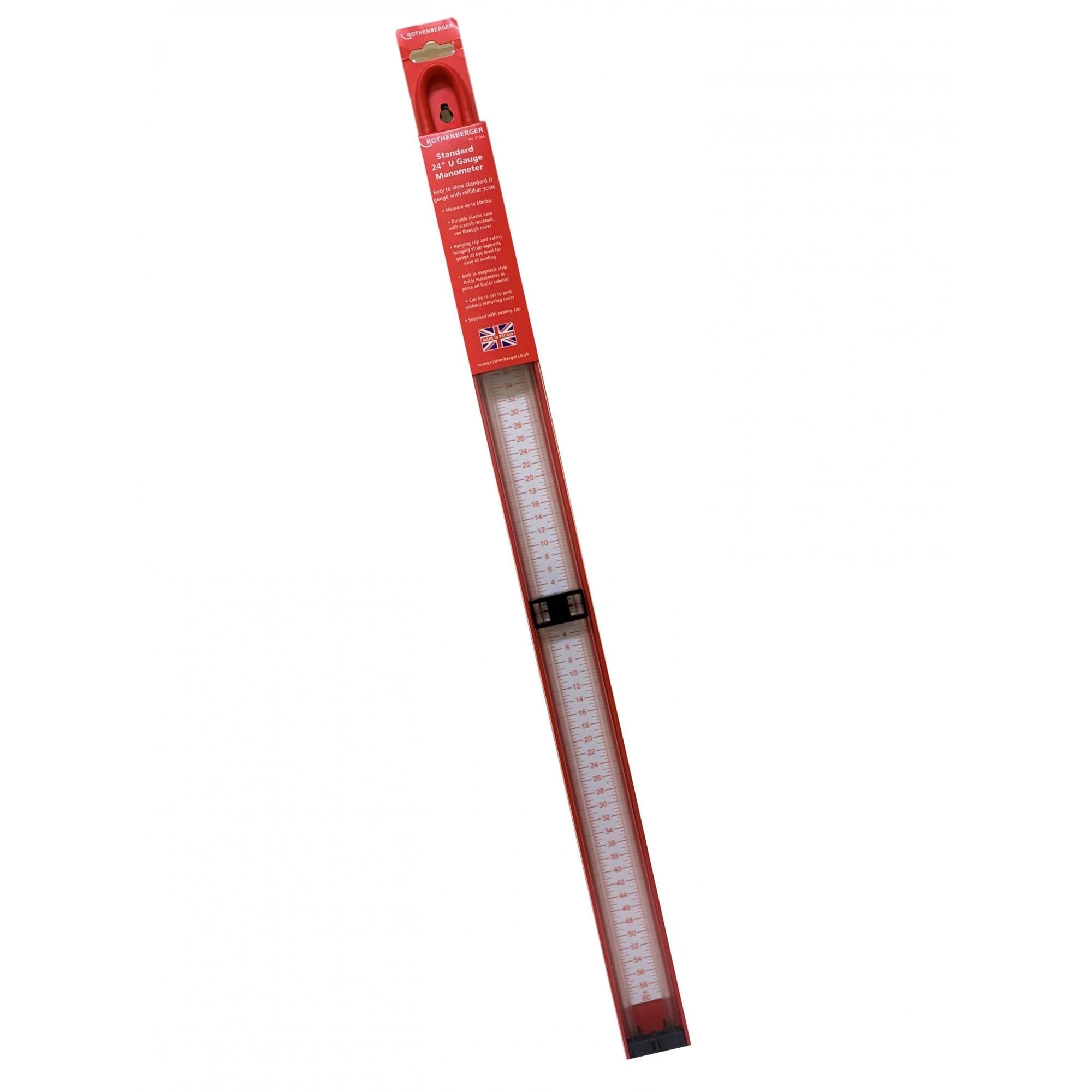 Rothenberger Standard U Gauge Manometer 67064 by Rothenberger