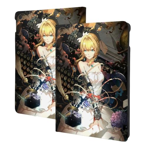 Compatible with ヴァイオレット iPad Pro ケース 2024 13インチ(最新型) iPad Pro 13インチ ケース タブレットケース Ipad pro タブレット ケース PUレザー 二つ折スタンド 角度調整 横置きスタンド 全