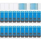 Paquete de 20 unidades USB Plug and Play: la unidad flash USB AGECASH FAT32 a granel es increíblemente fácil de usar, no requiere instalación de software. La unidad USB de 1 GB es compatible con varios dispositivos como televisores, portátiles, PC, coches y sistemas de audio. Compatible con múltiples sistemas operativos, incluyendo Windows 7/8/10/11, Vista, XP, Unix, 2000, ME, NT Linux y Mac OS, el disco U también es compatible con puertos USB 2.0 y 1.1.