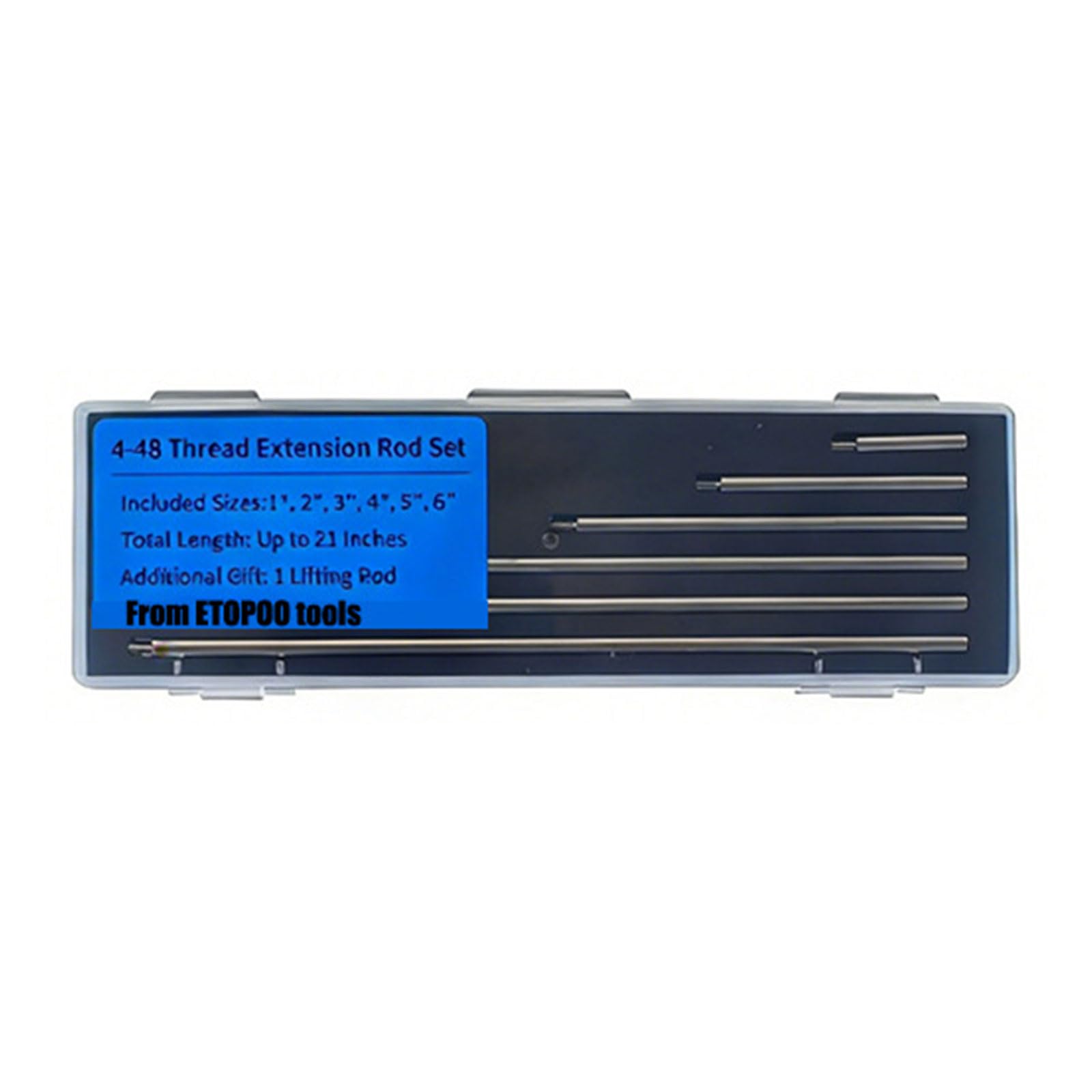 Kalttoy 1-6Inch Dials Testing Indicators Extension Rod Systems For Most Gauges Dials Gauge Extension Accessory Consistent Measure Shafts