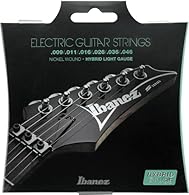 Hybrid Light Gauge Set – Combines the top strings from a super light set (.009–.016) with the bottom strings from a regular light set (.026–.046), offering versatility for various playing styles. Nickel Wound Construction – Provides a balanced tone w...