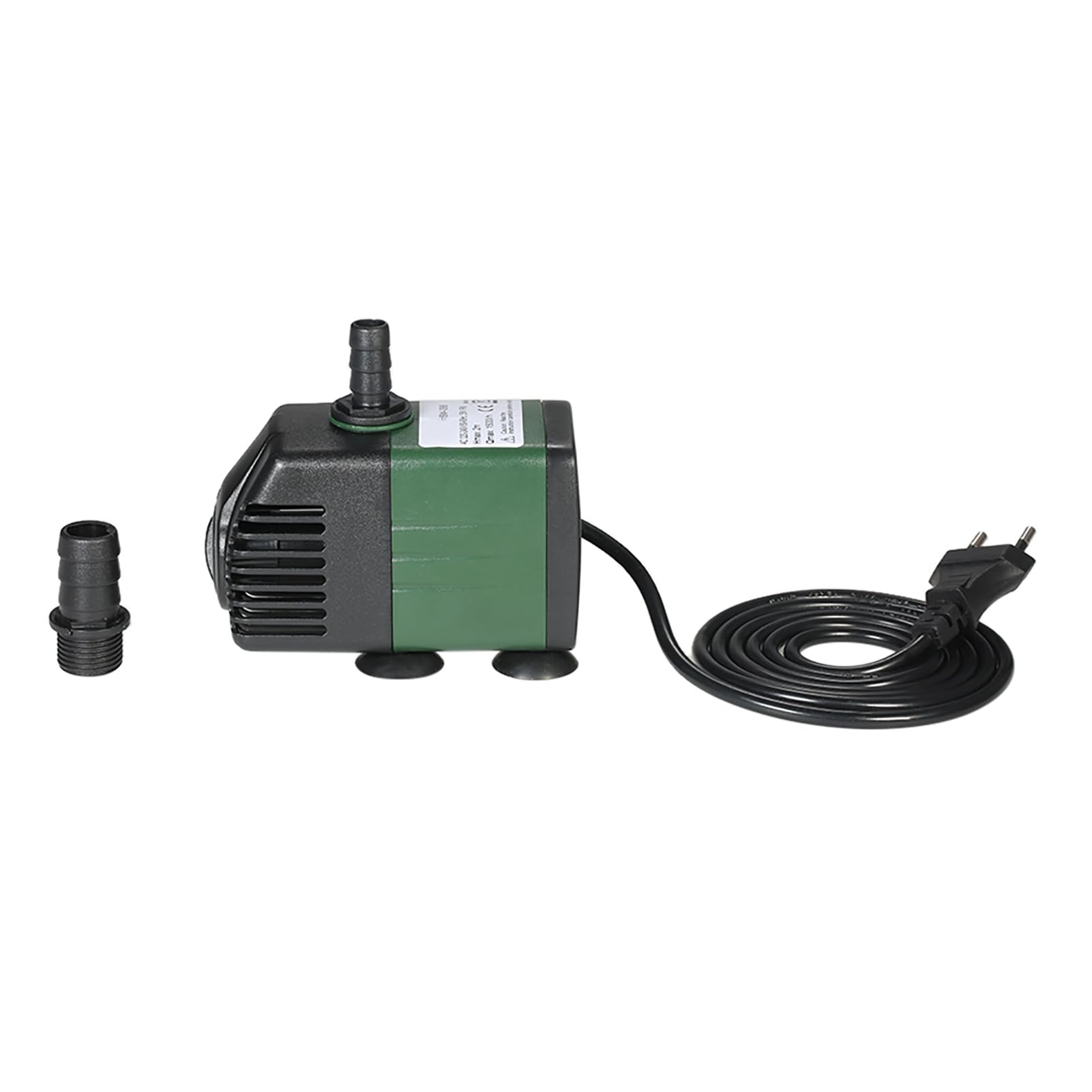Bomba de Agua Sumergible, Ultra Silencioso 1500L / H 25W Bomba de Agua Limpiable para Fuentes de Mesa de Acuario Pond Water Gardens y Sistemas hidropónicos con 2 boquillas AC220-240V