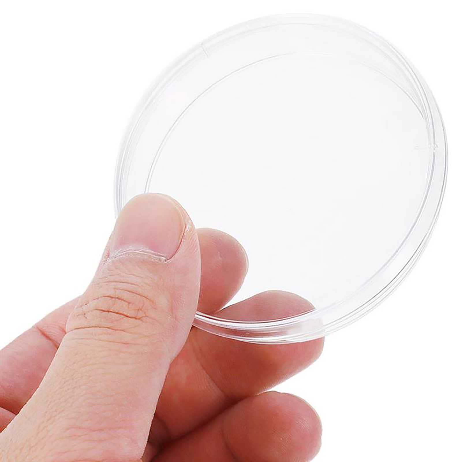 30 PCS 90 x 15 mm Vidrio estériles Platos Petri, Conjunto de Platos de Cultura de bacterias, for Laboratorio Suministros de Laboratorio científico biológico de Laboratorio