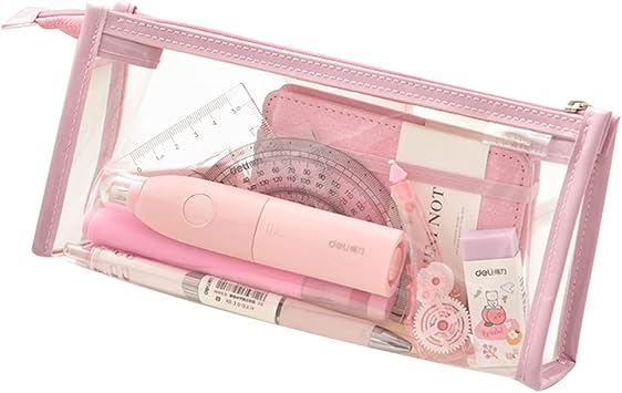 Amazon Co Jp Tumao ペンケース 透明 筆箱ポーチ シンプル 筆入れ 多機能 文房具 小物収納 化粧ポーチ ペンバッグ 軽量 防水 おしゃれ 中小学生 高校生 大学生 男の子 女の子 子供 社会人用 ピンク Amazon Co Jp Tumao ペンケース 透明 筆箱ポーチ シンプル 筆入れ 多機能 文房具 小物収納 化粧ポーチ ペンバッグ 軽量 防水 おしゃれ 中小学生 高校生 大学生 男の子 女の子 子供 社会人用 ピンク