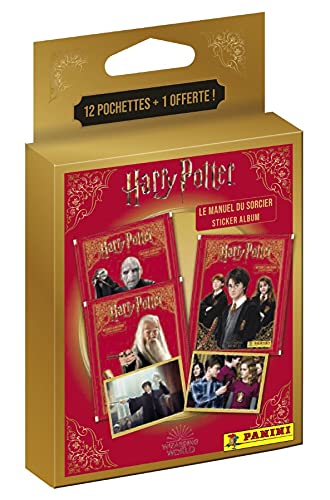 Panini France SA Harry Potter - Le Manuel du Sorcier Blister 12+1 Pochettes