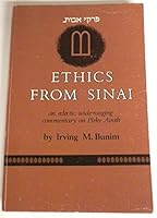 Ethics From Sinai - Volume 1 B000SHZL6S Book Cover