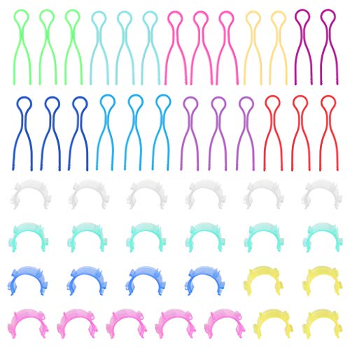 MOMOJIA 50pcs/Set Bobbin Buddies Holder Clips Thread Clamps Organizer for Sewing Machine