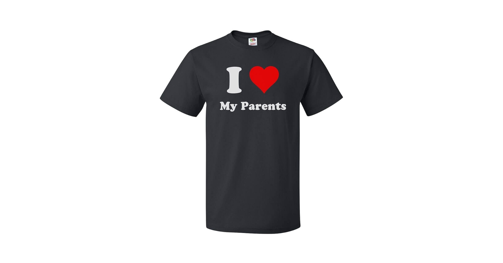 Amazon.com: ShirtScope I Love My Parents T Shirt I Heart My