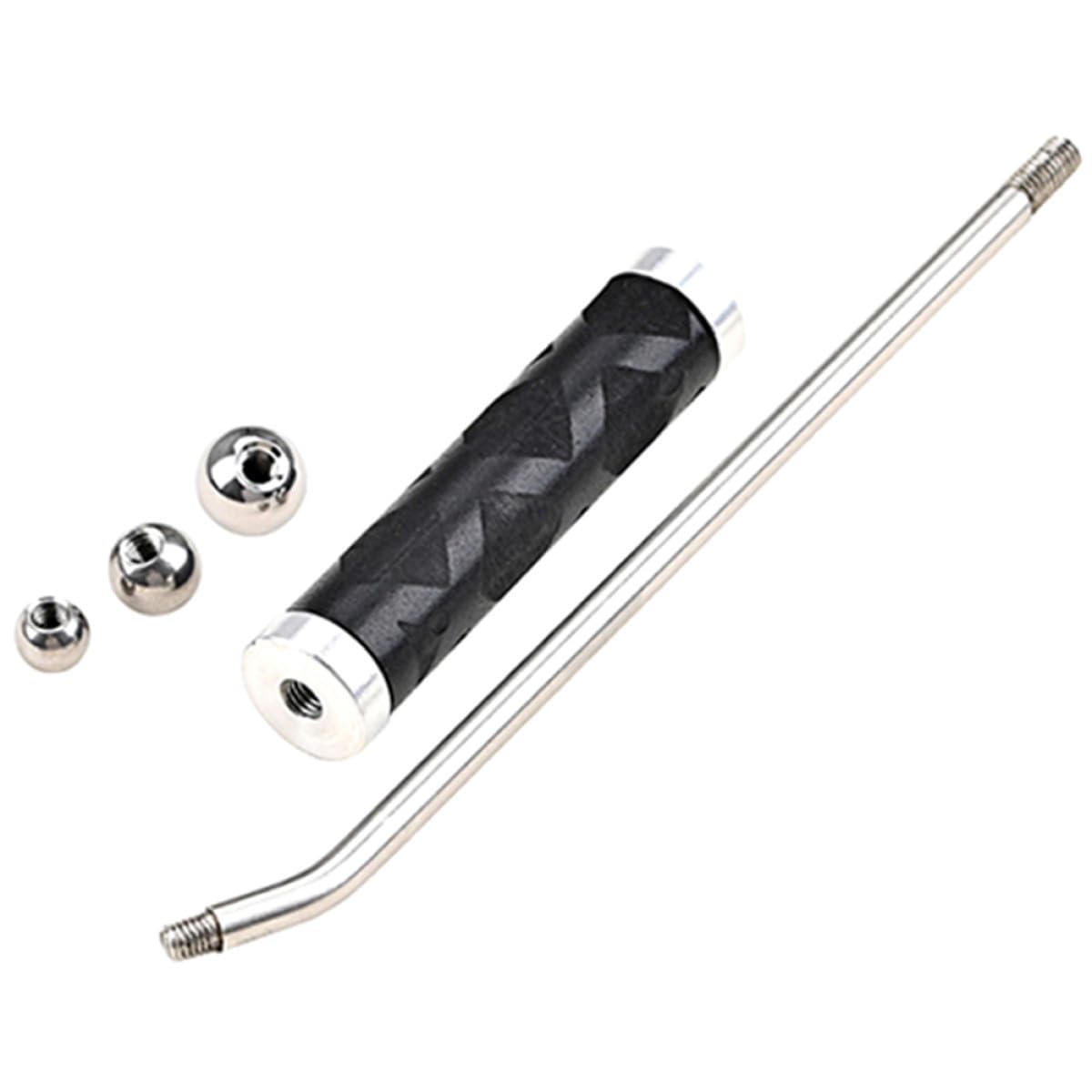 Alipis Kit Outils de Réparation Saxophone en Métal Noir pour Ateliers de Réparation Instruments Musicaux Outil Débosselage Surface Lisse et Brillante 1 Set