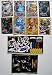 Produktbild Lego Ninjago 8 XXL Karten - Drachenmeister Zane, Jay, Wu,Ultra Ninja-Go,Unheimlicher und Fieser Garmadon,Ultra Kai und Jay Airjitzu und 2 Ninja Movie Aufkleber Sticker
