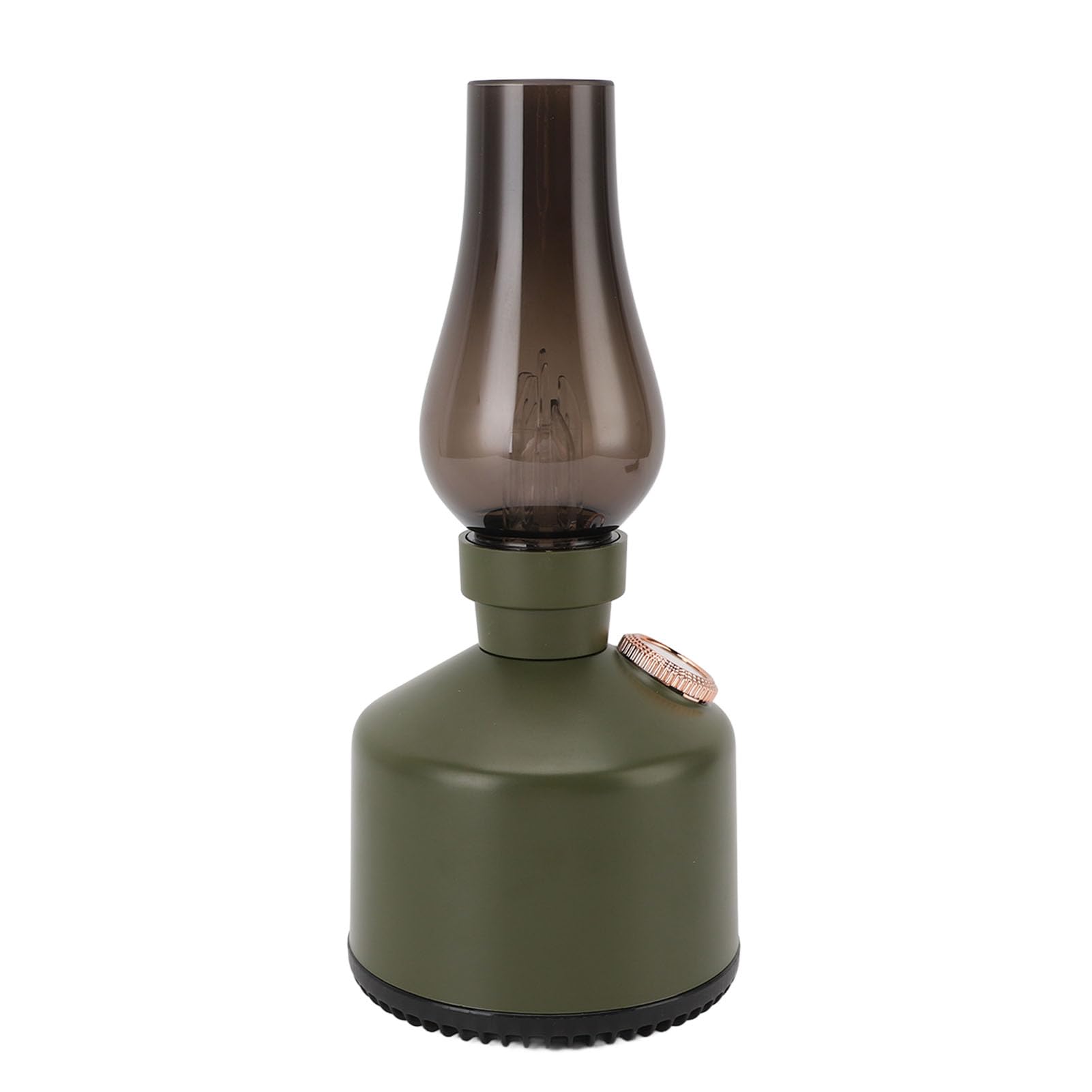 Ejoyous Umidificatore Vintage con Lampada a Cherosene ABS Diffusore per Aromaterapia con Nebbia Fredda 260 Ml 2 Impostazioni di Nebbia Luce Notturna con Regolazione Continua per la Camera da Letto