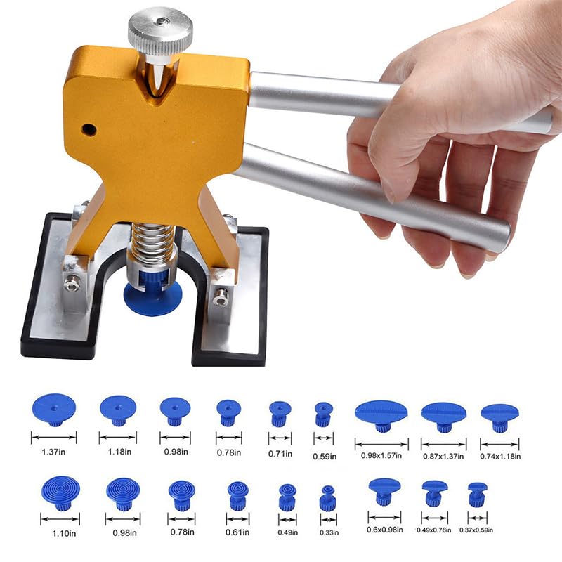 Amazon | Ladruph デントリペアツール 18Pcsブルーデントプーラータブ