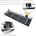 WYDDDARY 48'' Manual Rotary Paper Trimmer Cutter with an Angle Line Rolling Guillotine Paper Cutting Machine for Cutting Photo Paper, Film（Black）