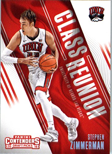 2016-17 Panini Contenders Draft Picks Class Reunion #19 Stephen Zimmerman UNLV Rebels Basketball Card-MINT