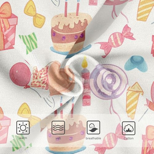 Colorful Birthday Cakes Toddler Girls's Underwear 2T 202c14463