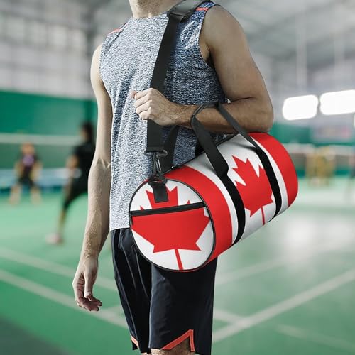 Sac de voyage drapeau canadien pour camping randonnée et week-end