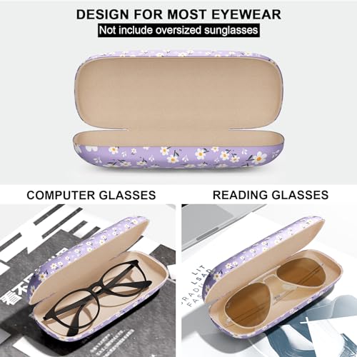 Image of Eyeglasses Case, Hard Shell Protective Case for Glasses, Unisex for Women Men