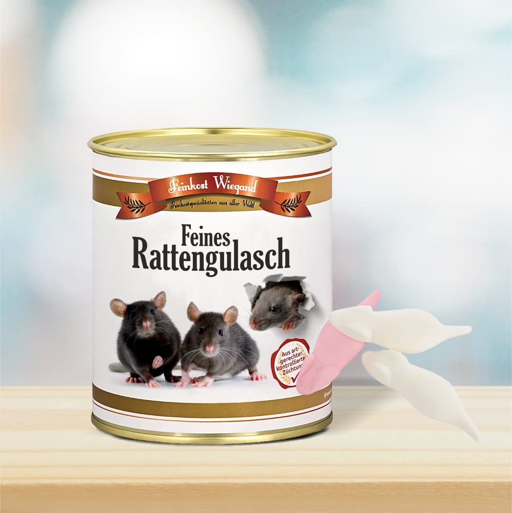 4you Design Rattengulasch Dose - Lustige Geschenkidee für besondere Anlässe Photo 3