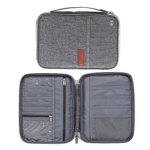 Organizador De Viaje Para Pasaporte, Tarjetas, Efectivo Y Documentos - Estilo Multicolor De Nylon
