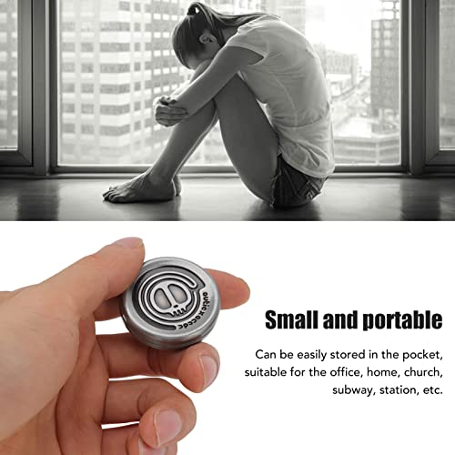 Image of Fingertip Toy, Adult Stress Relieving Toy Alloy Magnetic Slider to Maintain a Good Mood with Compact Size for Adult Over 14