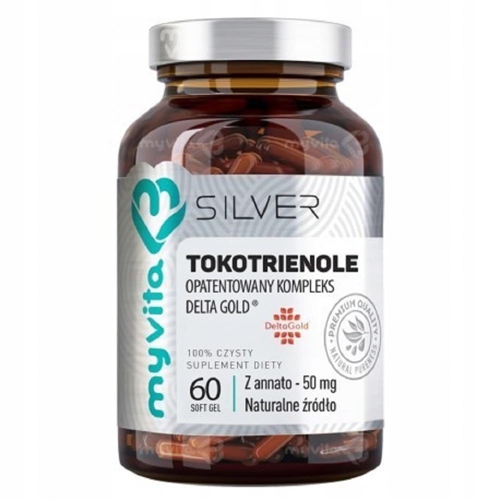 Tocotrienoli, il complesso brevettato Delta Gold con annatto 50mg 60 capsule MyVita Silver Pure