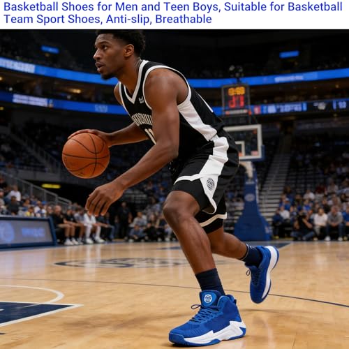 Image of Beita High Upper Basketball Shoes for Men Sneakers Breathable Sports Shoes Anti Slip