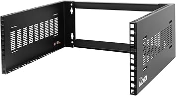 Amazon.com: Tecmojo 4U Wall Mount Rack,4U Rack 14 inch Depth,19 ...