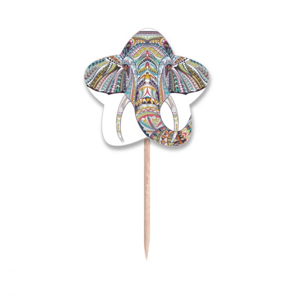 Cure-dents éléphant mosaïque pour sublimer vos tables de fête