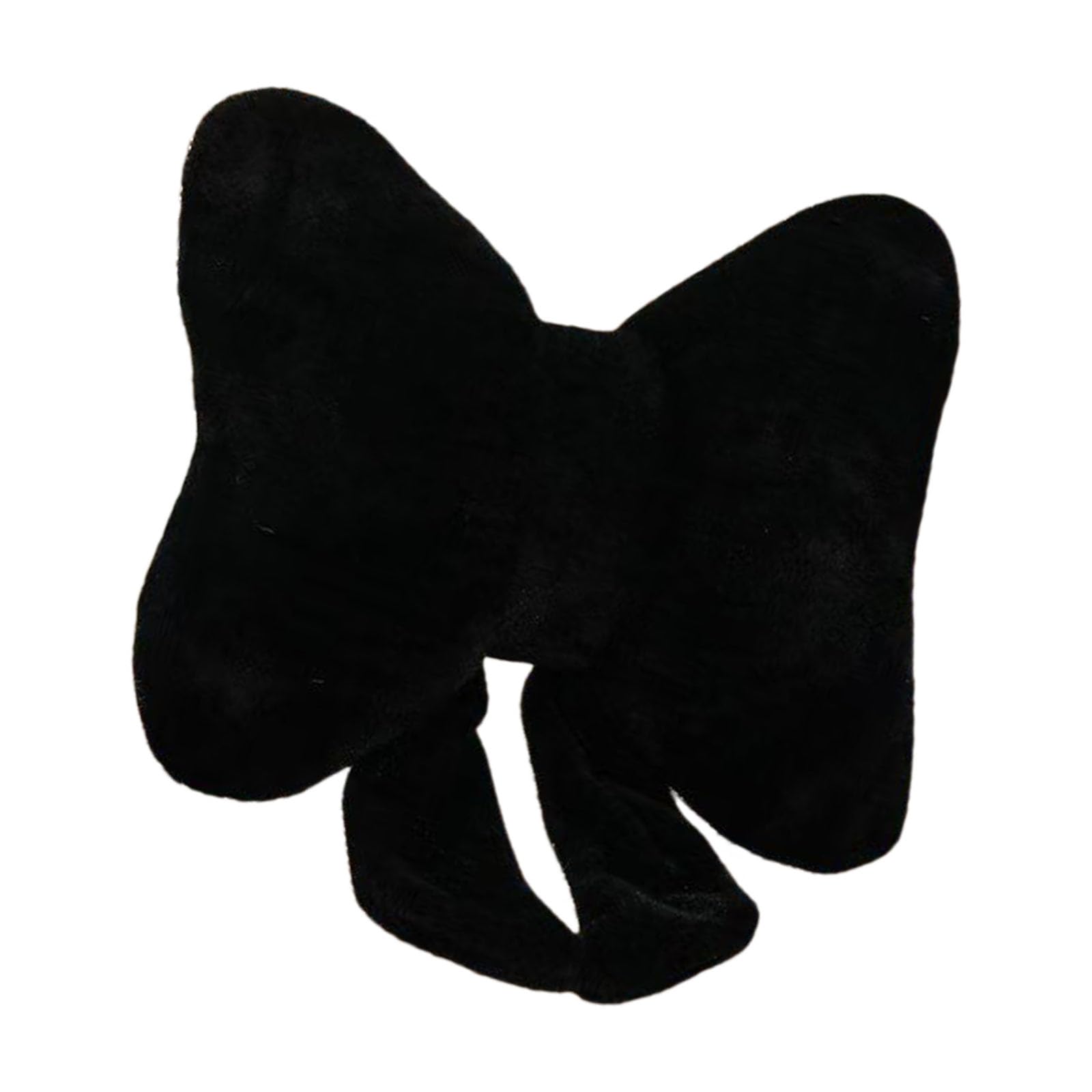 Decorative Bowknot Shape Throw Pillow Multiple Space Back Plush Cushion Decorative High Rebound Filled Car Cushion