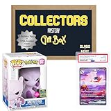 Slabs of Heat Collector's Mystery Gift Box│Compatible with Pokemon│ONE PSA Graded Card & ONE Authentic Funko Pop!│Ideal Gift for Collectors & Fans