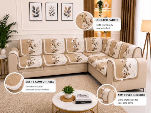 Prime Home 7 Seater L-Shape Sofa Cover Pack of 15 - Image 5