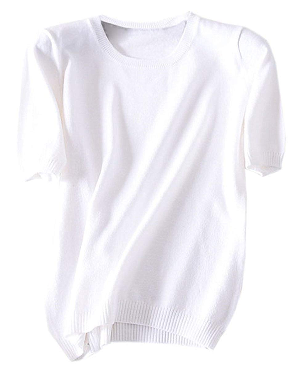 DAIMIDY Women's Cashmere Blend Sweaters & T Shirts
