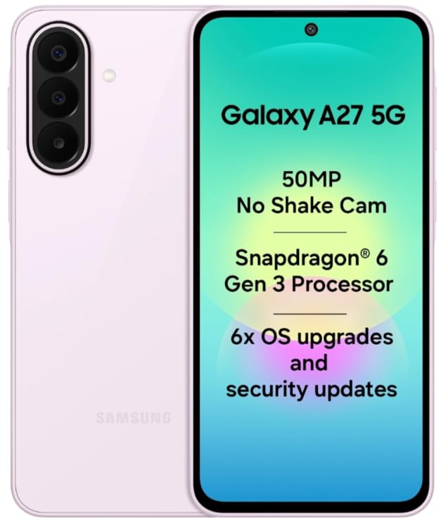 Samsung Galaxy A27 5G (Light Pink, 8GB Memory 128GB Storage)_Other Offers-image-49