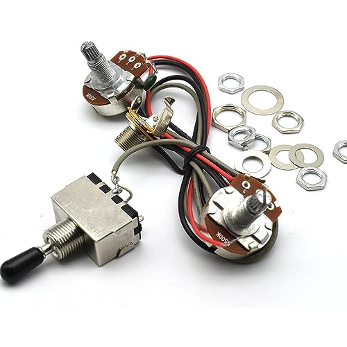 Snapklik.com : SoulDiM Electric Guitar Wiring Harness Guitar Pickup