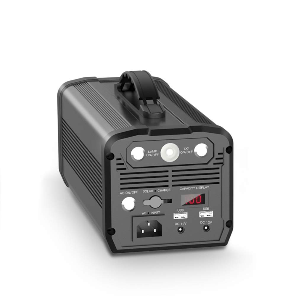 288wh generatore Portatile Batteria al Litio Ricaricabile Pacchetto Generatore, 12V, Uscita USB off-Grid Alimentatore per CPAP Campeggio di Emergenza Backup