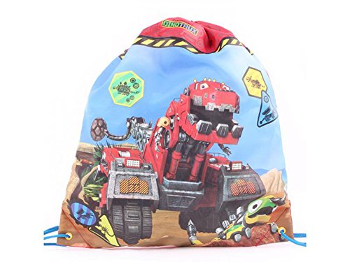 Preisvergleich Produktbild DreamWork Dinotrux Turnbeutel Schuhbeutel wasserabweisend abwischbar (7978)