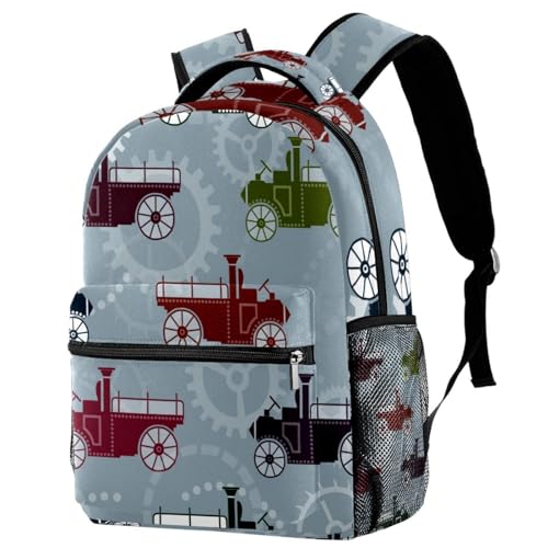 Sac à dos d'école steampunk pour la rentrée des adolescents et sorties week-end