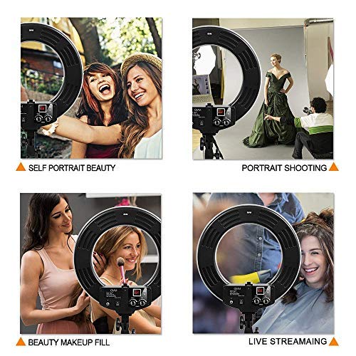 GVM led ringlamp met statief, 48 cm ringlicht voor mobiele telefoon, dimbaar, 3200-5600 K, voor fotografie, titok vlog, YouTube-portret, selfie-ringlicht GVM led ringlamp met statief, 48 cm ringlicht voor mobiele telefoon, dimbaar, 3200-5600 K, voor fotografie, titok vlog, YouTube-portret, selfie-ringlicht