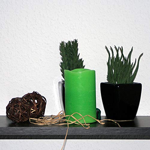 Star - Candela LED in vera cera, effetto fiamma