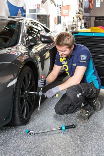 HAZET Kreuzschlüssel 705V I Außen-Sechskant Profil 17 x 19 x 21 x Außenvierkant Antrieb 12,5 = 1/2 I alle gängigen Schlüsselweiten in einem Werkzeug - für Pkw, Transporter und Großraumlimousinen