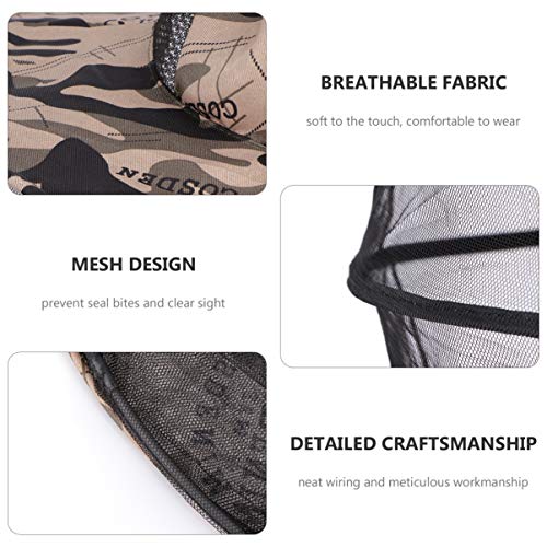 Doitool Imker Hut Imker Hut Imker Schleier mit Rundhut Anti Mücken Käfer Insektenkappe Mesh Netz Gesichtsschutz für… – Bild 4